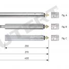 Dimensions of different Downhole Sampler Clocks