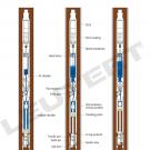 Schematic of Downhole Sampling with LEUTERT PVT Sampler